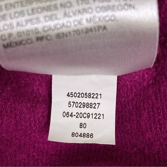 Chico’s Zenergy Side-Zip Magenta Tunic - Picture 4 of 11